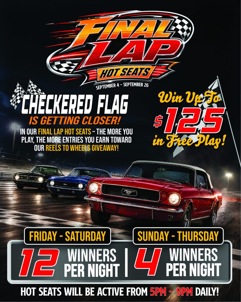 Final Lap Hot Seats Social Media