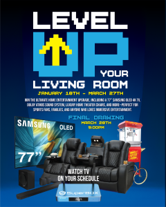 Level Up Living Room Social Media