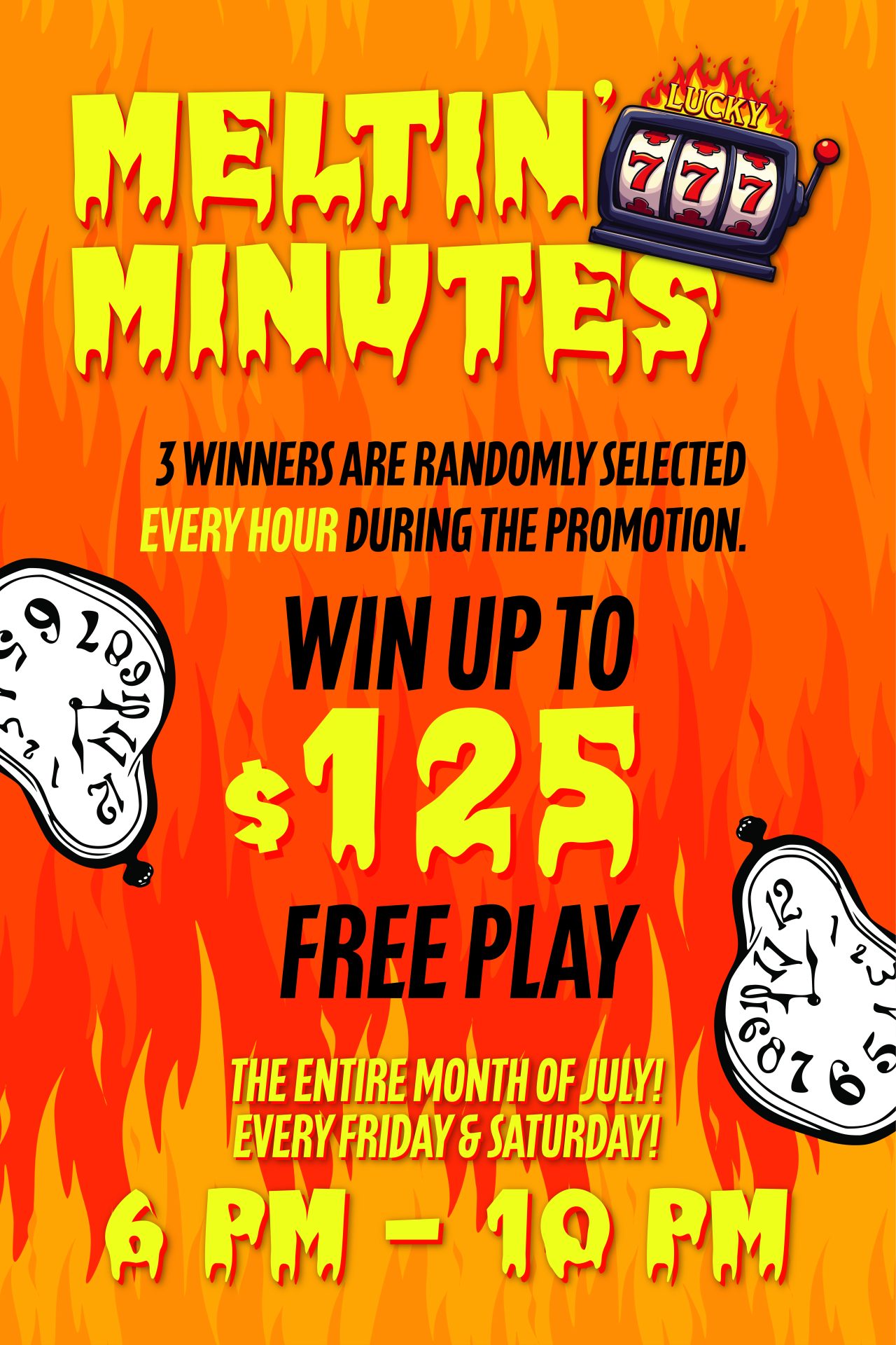 Meltin' Minutes 3 Meltin Minutes 24 x 36 Print