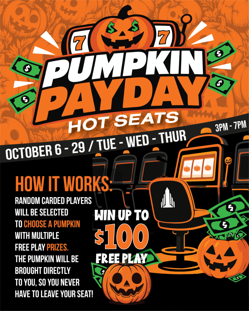 Pumpkin Payday Hotseats Social Medai