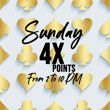 Sunday 4X Points 1