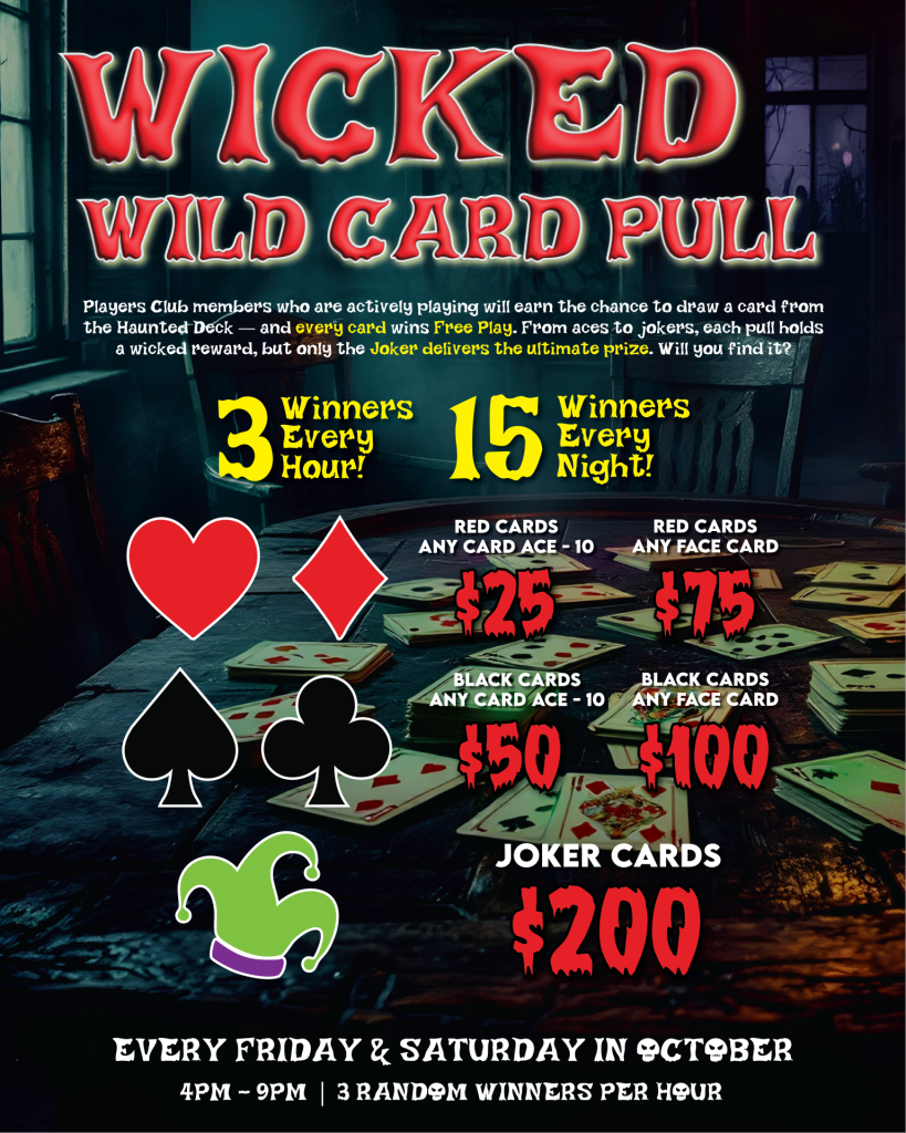 Wicked Wild Card Pull Social Media