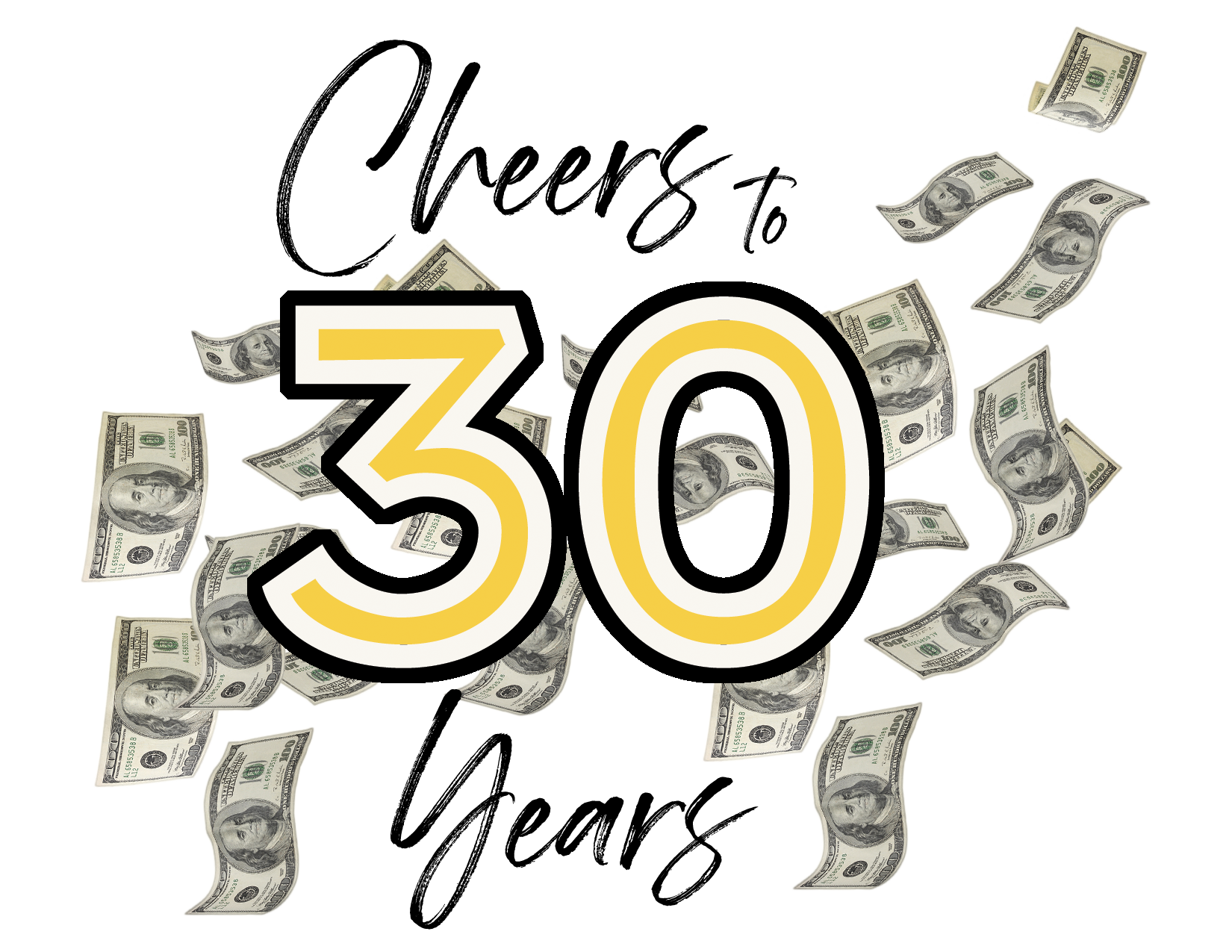 cheersto30yearslogo